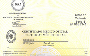 Certificados Oficiales